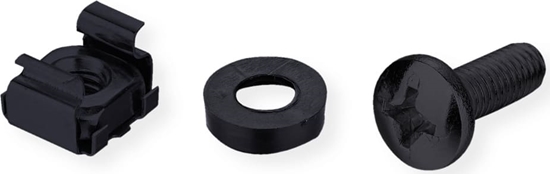 Picture of Roline mounting material for 19" components, M5, 100x, black