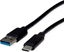 Изображение Roline Recycled Material ROLINE RM USB 3.2 Gen 1 Cable, A-C, M/M, black, 0.5 m