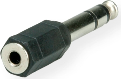 Picture of Roline Stereo Adapter 6.35 mm Male - 3.5 mm Female