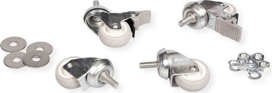 Изображение Roline Swivel castors for wall housing, 250kg