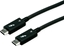 Picture of Roline Thunderbolt™ 4 Cable, 40Gbit/s, 100W, C-C, M/M, passive, black, 1 m
