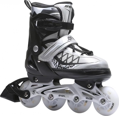 Изображение Rolki Enero Led z wymienn poz regulowane szare r. 38-41