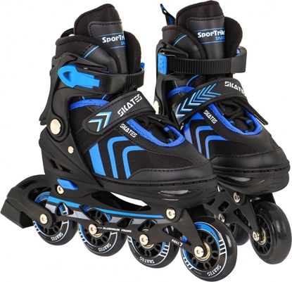 Attēls no Rolki SporTrike ZSP.HP88-5.S.NIE z wymienn poz regulowane czarne r. 29-33