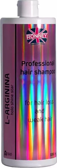 Picture of Ronney RONNEY_L-Arginina Holo Shine Star Professional Hair Shampoo For Hair Loss And Weak Hair szampon przeciw wypadaniu wosów 1000ml