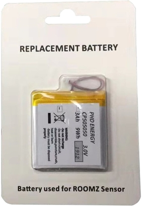 Picture of ROOMZ Sensor Replacement Battery all sensor variants