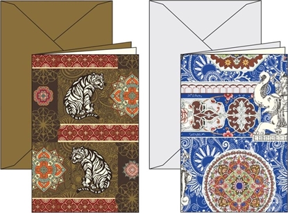 Attēls no Rossi Karnet z kopert 11,5x17cm Indian ROSSI