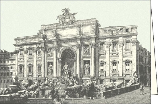 Picture of Rossi Karnet z kopert ITW 002 Roma Fontana di Trevi