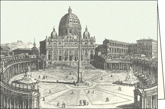 Picture of Rossi Karnet z kopert ITW 004 Basilica di San Pietro
