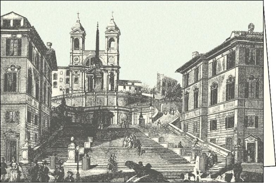 Picture of Rossi Karnet z kopert ITW 005 Roma Chiesa della Trinita