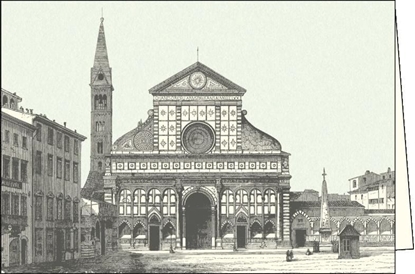 Attēls no Rossi Karnet z kopert ITW 007 Firenze Basilica S. Maria