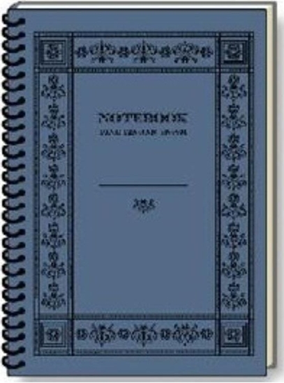 Picture of Rossi Koonotatnik ozdobny A6 BR NB S20 P ROSSI