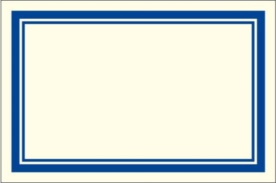 Picture of Rossi Naklejki dekoracyjne ETK 025 Niebieskie 4szt ROSSI