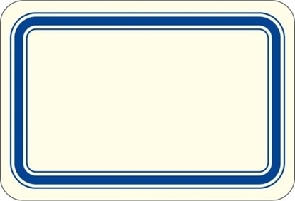 Picture of Rossi Naklejki dekoracyjne ETK 037 Niebieskie 4szt ROSSI