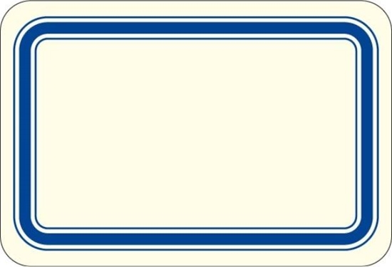 Picture of Rossi Naklejki dekoracyjne ETK 037 Niebieskie 4szt ROSSI