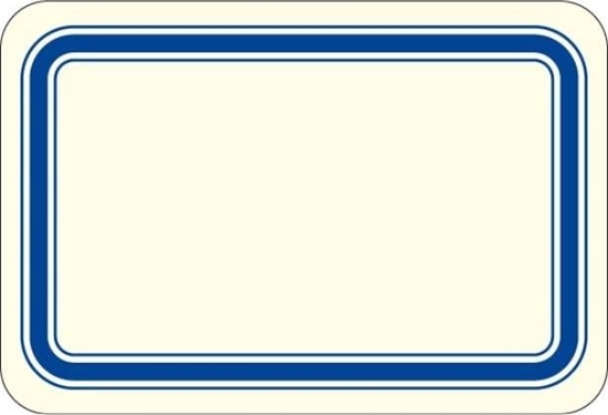 Picture of Rossi Naklejki dekoracyjne ETK 038 Niebieskie 6szt ROSSI