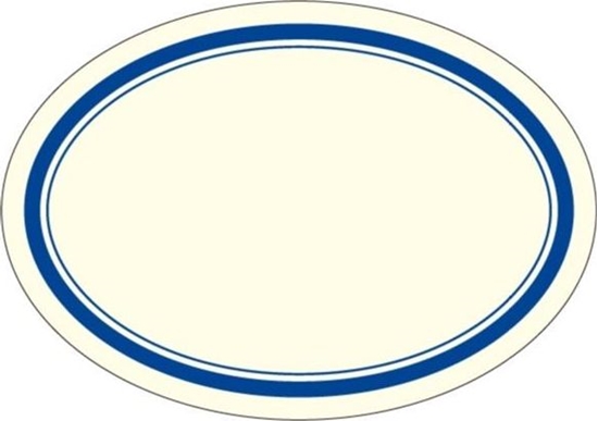 Изображение Rossi Naklejki dekoracyjne ETK 049 Niebieskie 4szt ROSSI