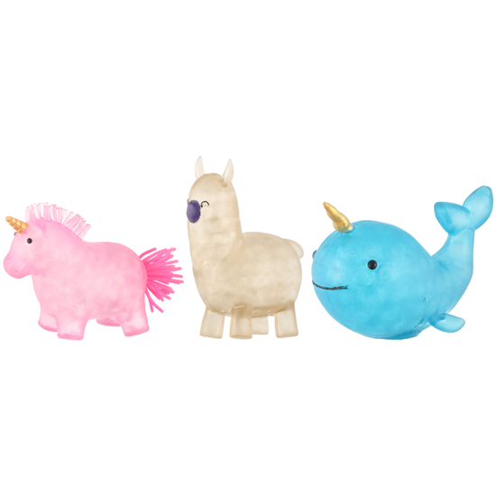 Picture of Rotaļlieta Dzīvnieciņš saspiežams, 3veidi