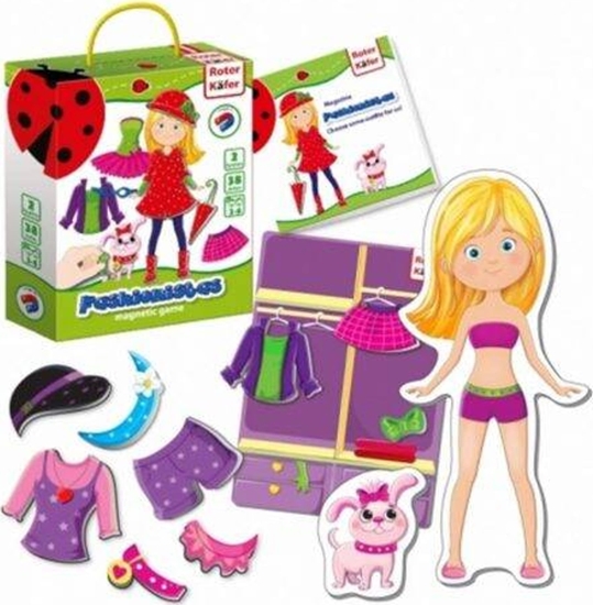 Picture of Roter Kafer Magnetyczna Gra "Fashionistas" Ubieranka Tworzenie Stylizacji Roter Kafer