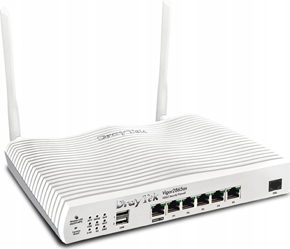 Изображение Router DrayTek Draytek Vigor 2865ax router bezprzewodowy Gigabit Ethernet Dual-band (2.4 GHz/5 GHz) Biay