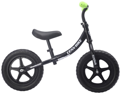 Attēls no Rower Biegowy SPRINTO Rowerek Do Odpychania Czarny LEAN Trike