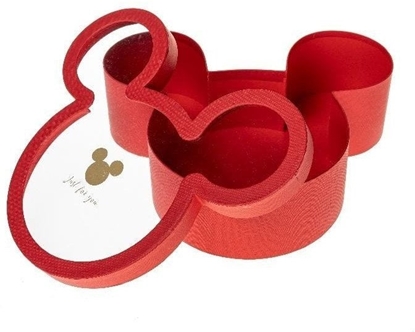 Picture of Rozette Pudeko Flower Box Micky small czerwony ROZETTE