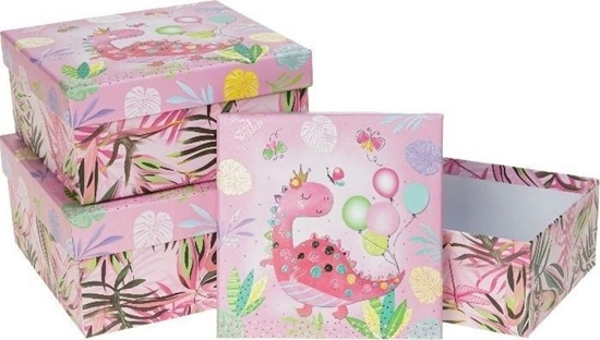 Picture of Rozette Pudeko prezentowe dziecice 3szt dinozaur