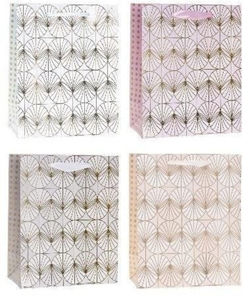 Picture of Rozette Torebka ozdobna 18x23x10cm hot-stamp mix ROZETTE