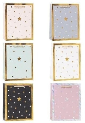 Picture of Rozette Torebka ozdobna 18x23x8cm hot-stamp mix ROZETTE