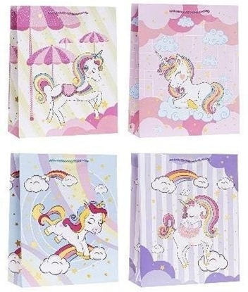 Attēls no Rozette Torebka ozdobna 26x32x10cm hot-stamp mix ROZETTE