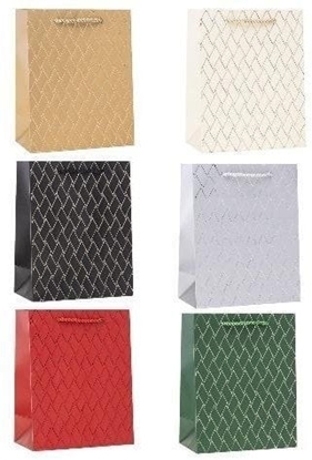 Attēls no Rozette Torebka ozdobna 31x40x12cm hot-stamp mix ROZETTE