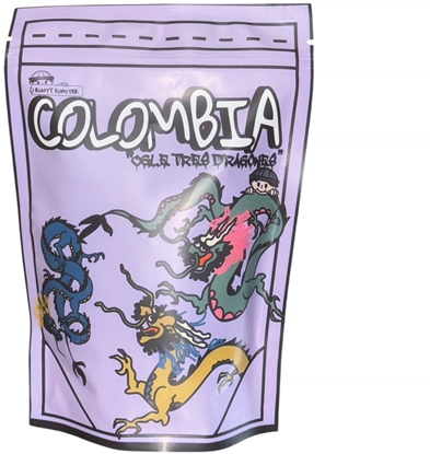 Изображение Kawa ziarnista Runty Roaster Runty Roaster - kawa ziarnista Kolumbia Cafe Grajna La Esperanza Tres Dragones Natural Filter 250 g