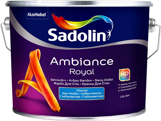 Picture of Sadolin PAINT AMBIANCE ROYAL BW 2,5L