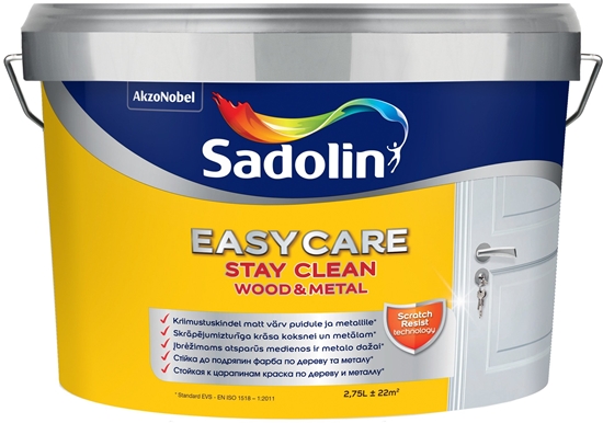Picture of Sadolin PAINT EASYCARE WOOD AND METAL BW 2.75L