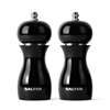 Picture of Salter 7613 BKXRA Gloss Salt and Pepper Mills Black