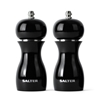 Picture of Salter 7613 BKXRA Gloss Salt and Pepper Mills Black