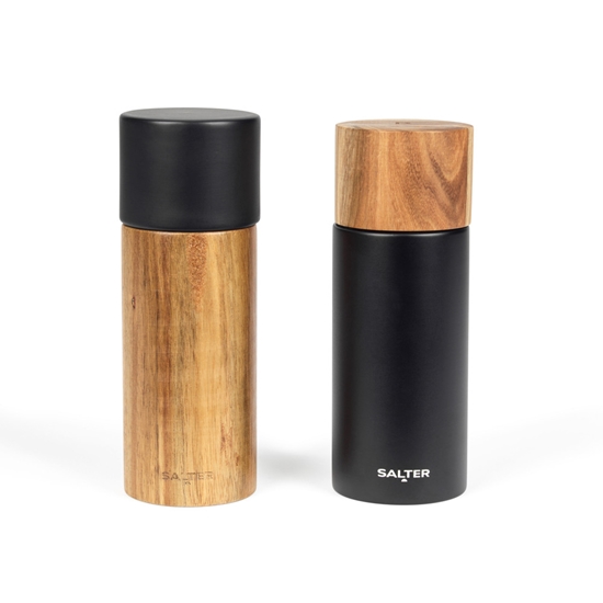 Picture of Salter BW12068EU7 Toronto Salt & Pepper Mills Black