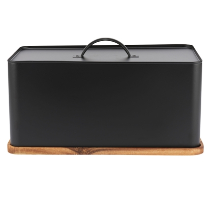 Изображение Salter BW13564EU7 Toronto Bread Bin with Chopping Board Black