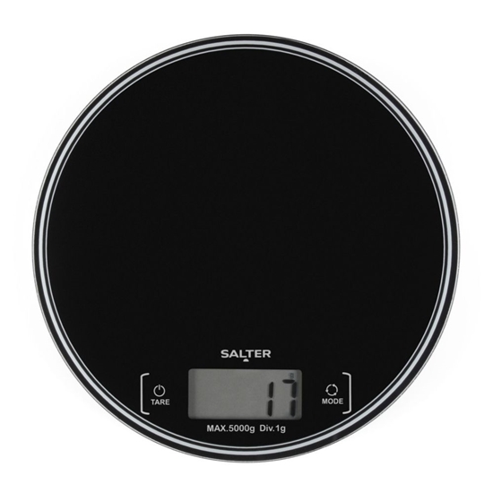 Изображение Salter SA00595BCFEU12 Round Kitchen Scale