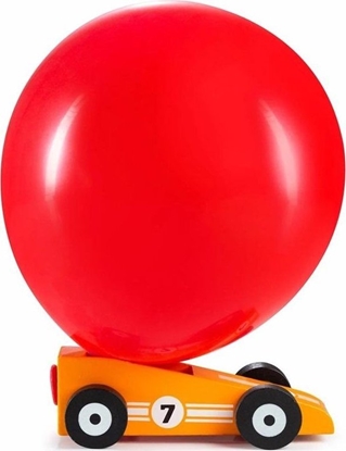 Attēls no Samochód wycigowy z balonem - Orangestar