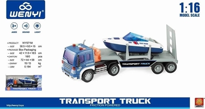 Изображение Samochód z lawet i motorówk 1:16 WY571M