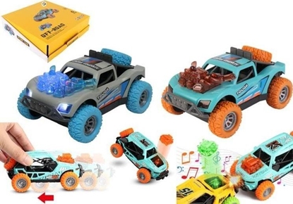 Picture of Samochodzik terenówka z klekoczcym silnkiem mix