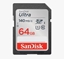 Изображение SANDISK BY WESTERN DIGITAL MEMORY SDXC 64GB UHS-I/SDSDUNB-064G-GN6IN SANDISK