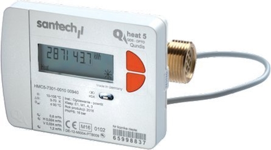 Изображение Santech Ciepomierz QHeat5 qp 1,5 m3/h DN15 - powrót QH51-000-00-0