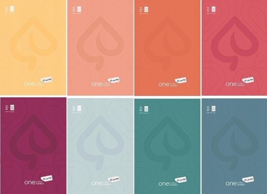 Изображение Santoro Zeszyt A5/60K kratka One colour (10szt) MAR MAR