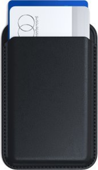 Picture of Satechi Podstawka Satechi Vegan-Leather Wallet Stand do Apple iPhone MagSafe czarny
