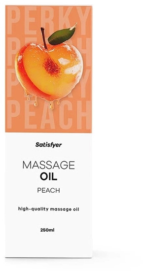 Picture of SATISFYER_High-Quality Massage Oil olejek do masau Peach 250ml