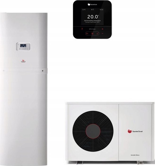 Изображение Saunier Duval Pakiet systemowy OZE Nr 01 - Pompa ciepa GeniaAir MONO HA 7-6 O + FEW 200/6 + SRC 720