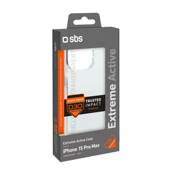 Picture of SBS SBS D3O iPhone 15 Pro Max Case - Transparent