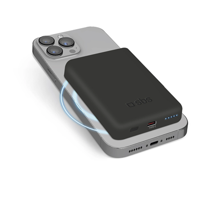 Attēls no SBS TEBB5000MAG1CK Wireless Power Bank 5000 mAh US