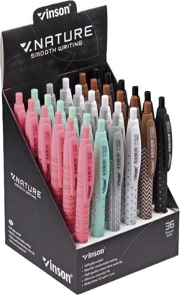 Изображение SCHEMAT Dugopis automat. Nature 815 niebieski (36szt)